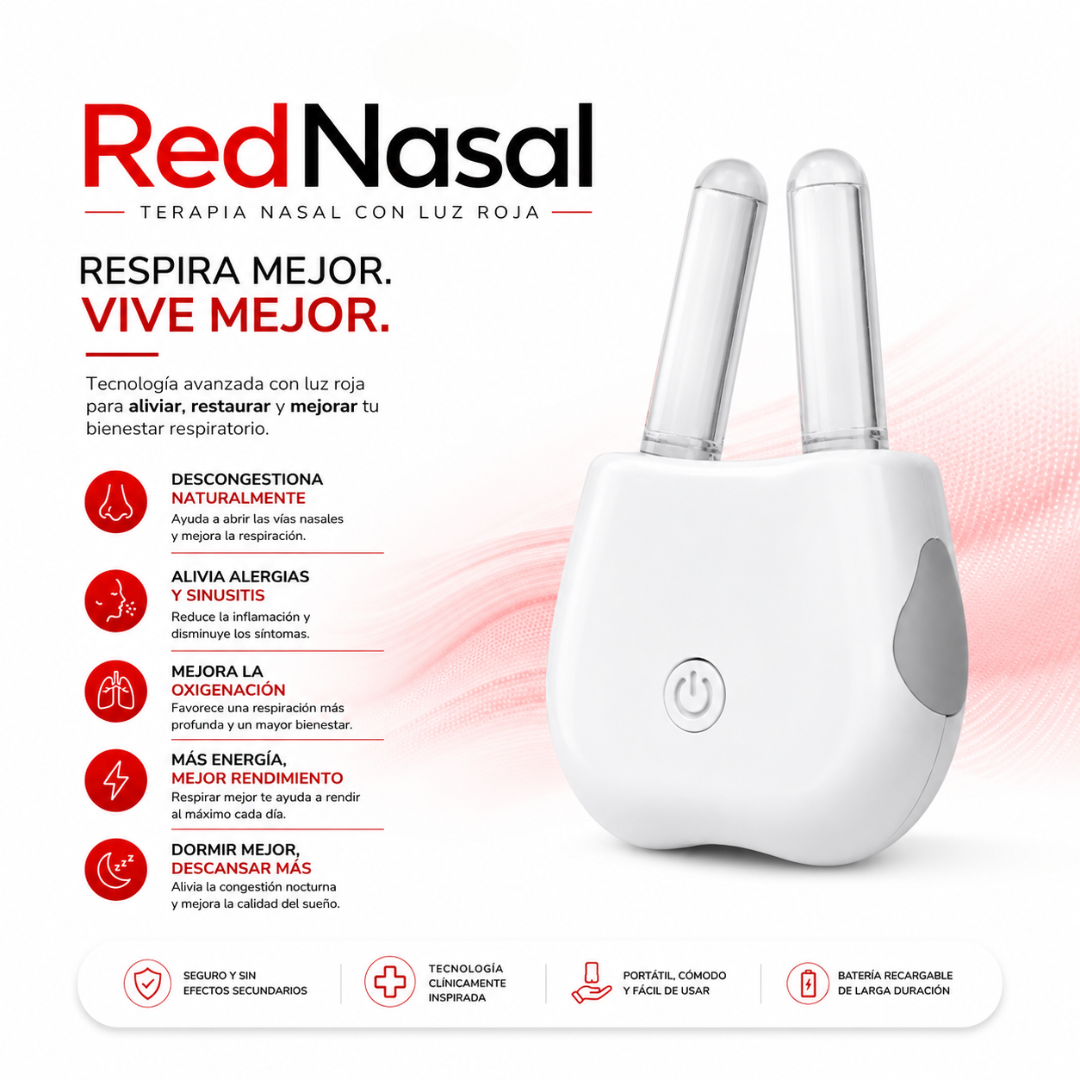 Terapia Nasal Con Luz Roja