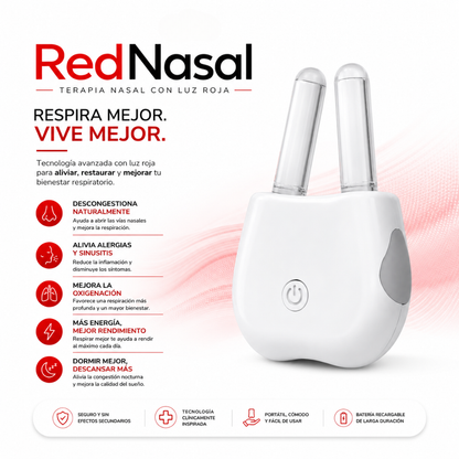 Terapia Nasal Con Luz Roja