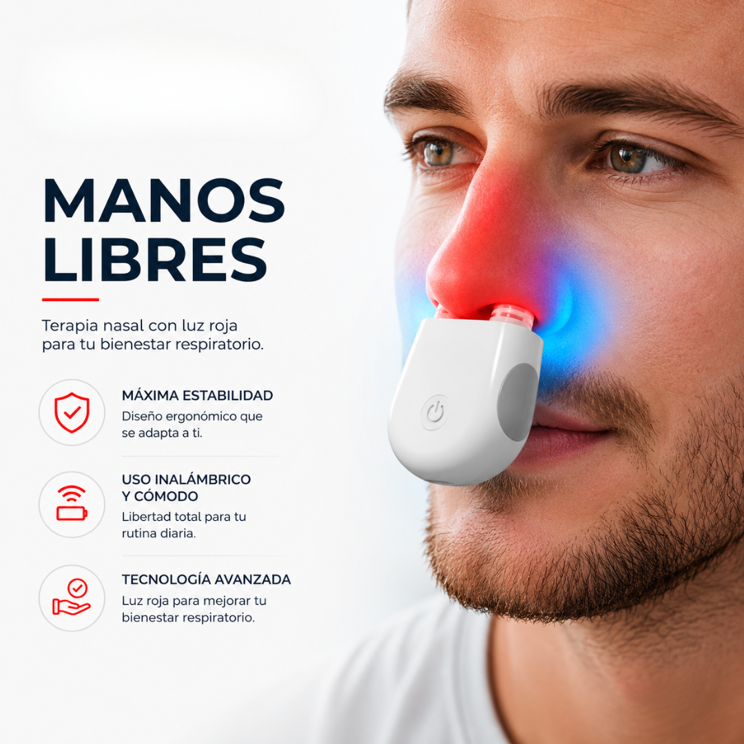 Terapia Nasal Con Luz Roja
